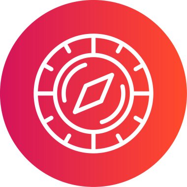 Pusula simgesi vektör resimlemesi