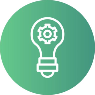 ışık vektör simgesi sembolü çizimi