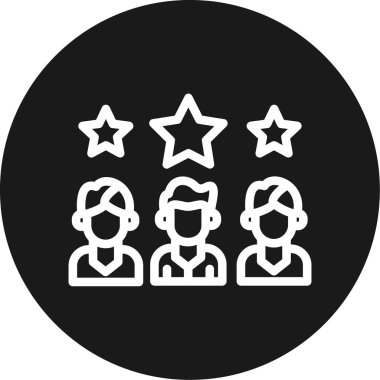 seo modern simgesinin vektör illüstrasyonu