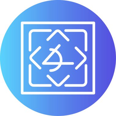 vektör ok simgesi illüstrasyonu