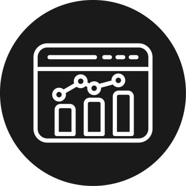 Vektör olarak tarayıcı veri simgesi. logotype