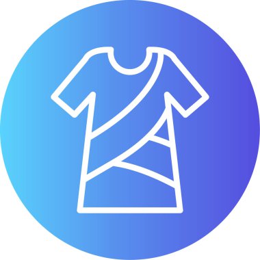 giysi simgesinin vektör illüstrasyonu