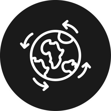 genel ağ simgesi, vektör illüstrasyon tasarımı