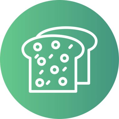 pizza. Web simgesi basit illüstrasyon