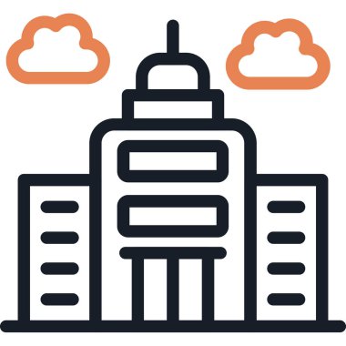 Şehir inşa simgesi ana hatlarıyla oluşturuluyor