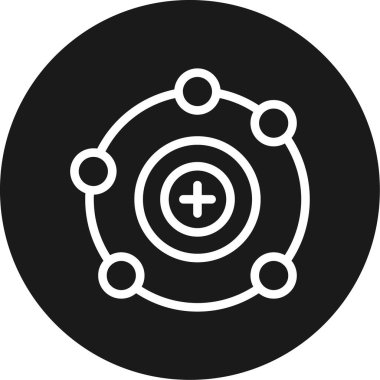 seo modern simgesinin vektör illüstrasyonu