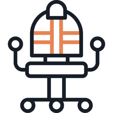 robot. Web simgesi basit illüstrasyon