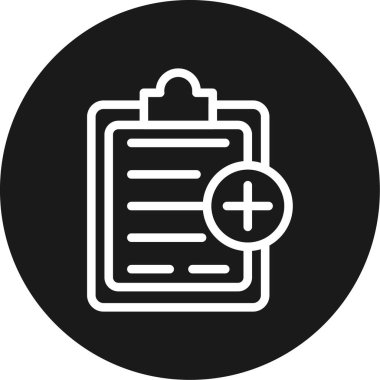 Belge simgesinin vektör illüstrasyonu