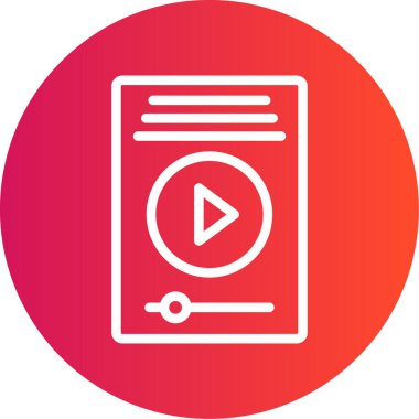 Web uygulaması için vektör simgesi çizimi