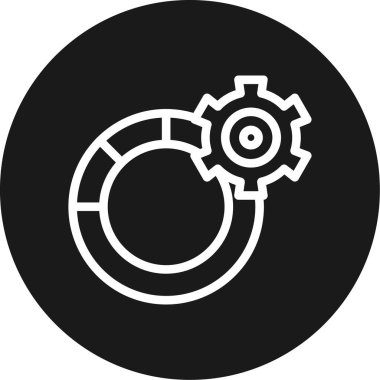 vektör ayarı simgesi