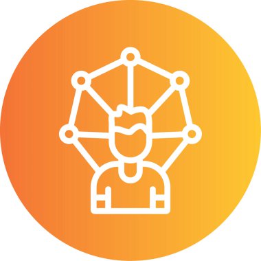 seo modern simgesinin vektör illüstrasyonu