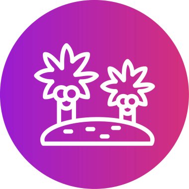 Bitki. Web simgesi basit illüstrasyon