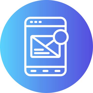 cep telefonu vektör simgesi modern basit tasarım