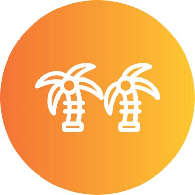 Modern simgenin vektör illüstrasyonu