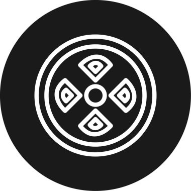 Bir b eksikliği simgesinin vektör çizimi