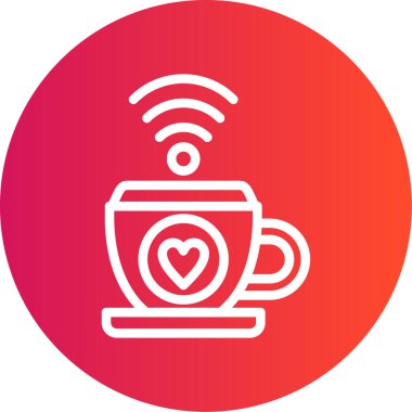 Kahve fincanı. Basit tasarım