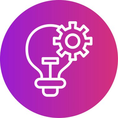 Vektör Ampul Simgesi illüstrasyonu