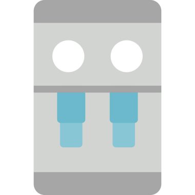 Modern b 'nin vektör illüstrasyonu eksik simgesi