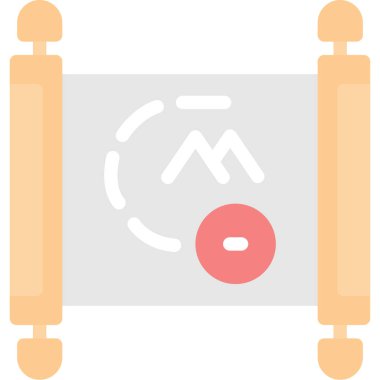 bayrak ikonu vektör illüstrasyonu