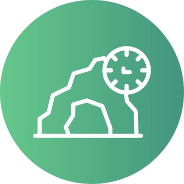 Modern simgenin vektör illüstrasyonu