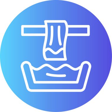 b b simgesinin vektör illüstrasyonu