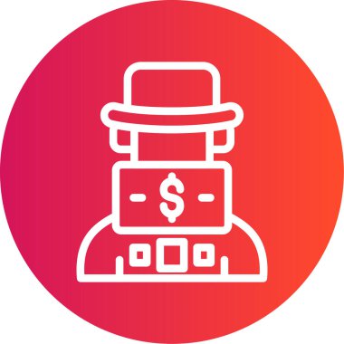 Modern b 'nin vektör illüstrasyonu para ikonundan yoksun