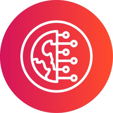 seo modern simgesinin vektör illüstrasyonu