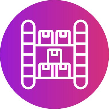 Modern b 'nin vektör illüstrasyonu eksik simgesi