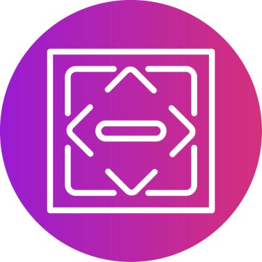 Seo simgesinin vektör illüstrasyonu