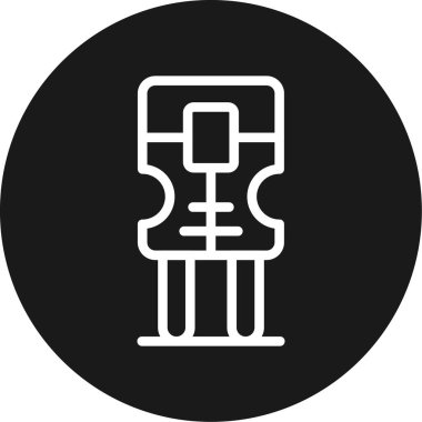 seo modern simgesinin vektör illüstrasyonu