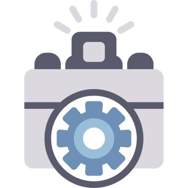 Kamera vektör simgesi düzenlenebilir