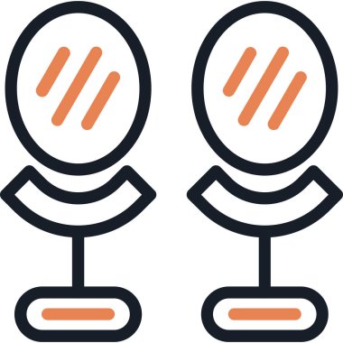 İnsanlar. Web simgesi basit illüstrasyon