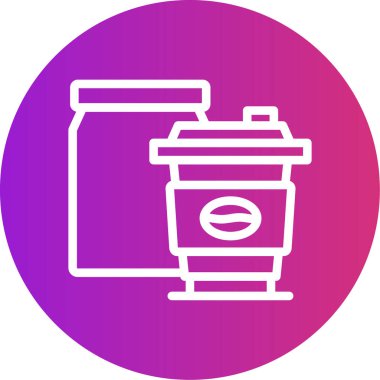 vektör kahve fincanı web simgesi