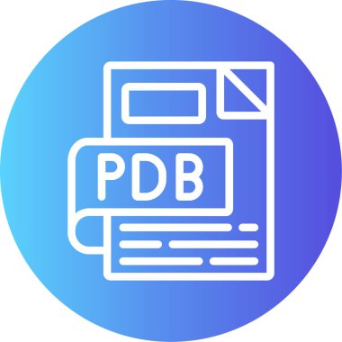 vektör dfile biçim simgesi