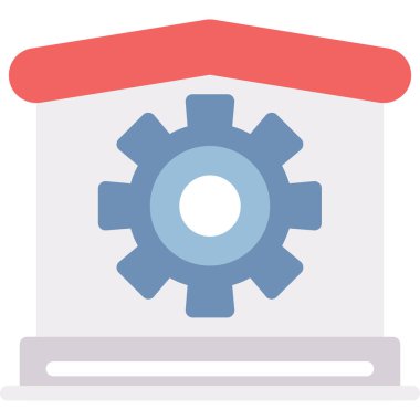 dişli ayarlama vektör simgesi