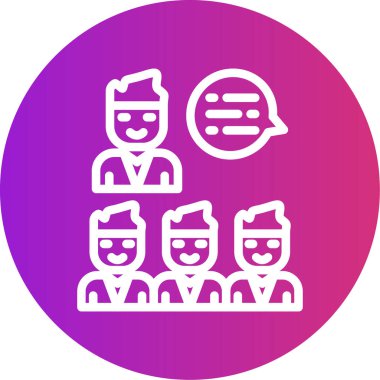 insanlar simge işareti vektör illüstrasyonu