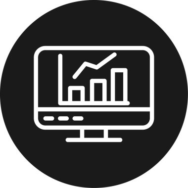 seo modern simgesinin vektör illüstrasyonu