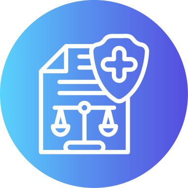 Belge simgesinin vektör illüstrasyonu