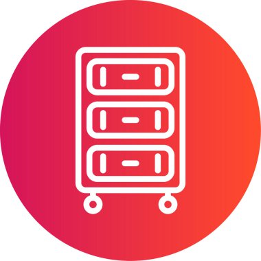 Modern simgenin vektör illüstrasyonu