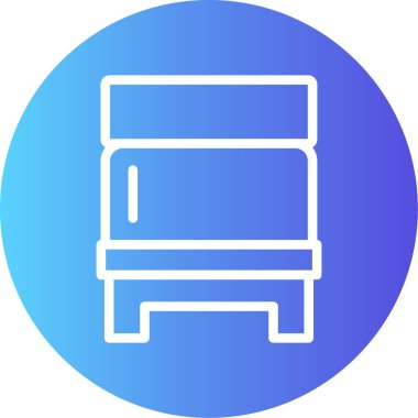 Modern b 'nin vektör illüstrasyonu eksik simgesi