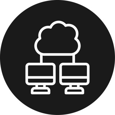 Cloud Computing glif simgesi