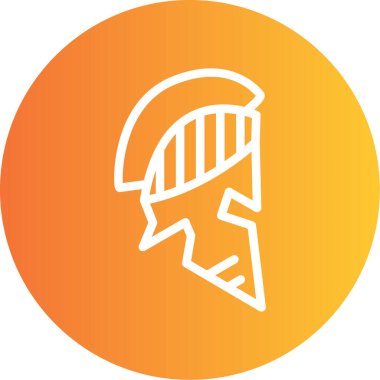 Motosiklet kaskının vektör simgesi