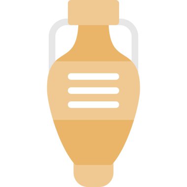 Şişe. Web simgesi basit illüstrasyon