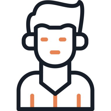 avatar yüzü erkek simgesi