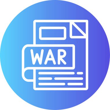 Bir harf simgesinin vektör illüstrasyonu