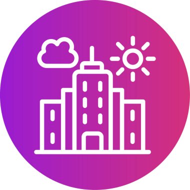 Hava simgesinin vektör illüstrasyonu