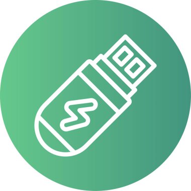 Modern simgenin vektör illüstrasyonu