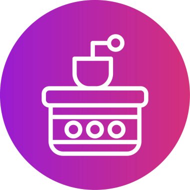 Gıda simgesinin vektör illüstrasyonu