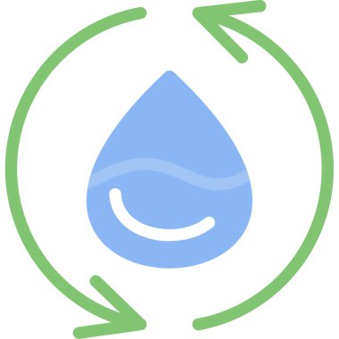 Su damlası. Basit tasarım