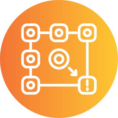 seo modern simgesinin vektör illüstrasyonu